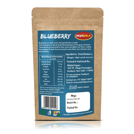Dried Blueberries