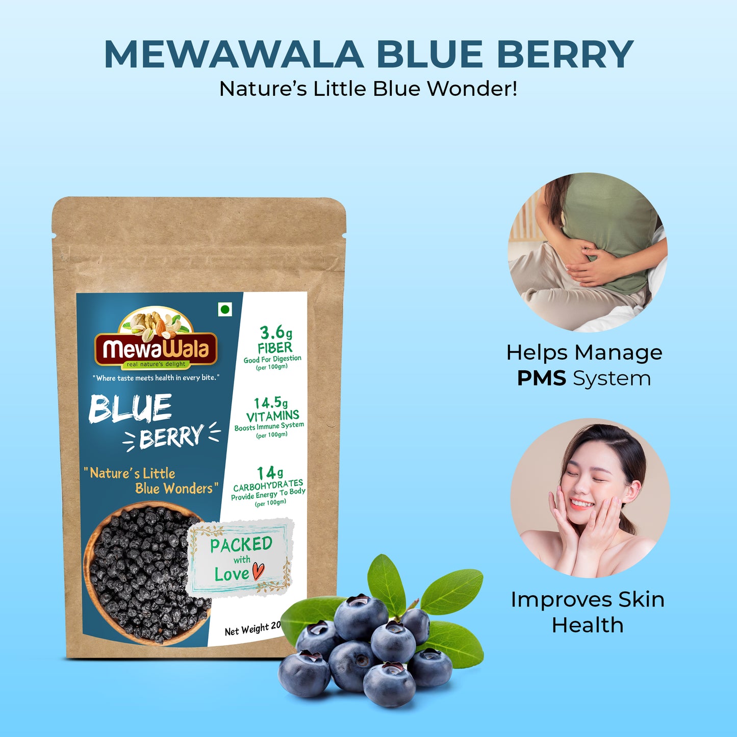 Dried Blueberries
