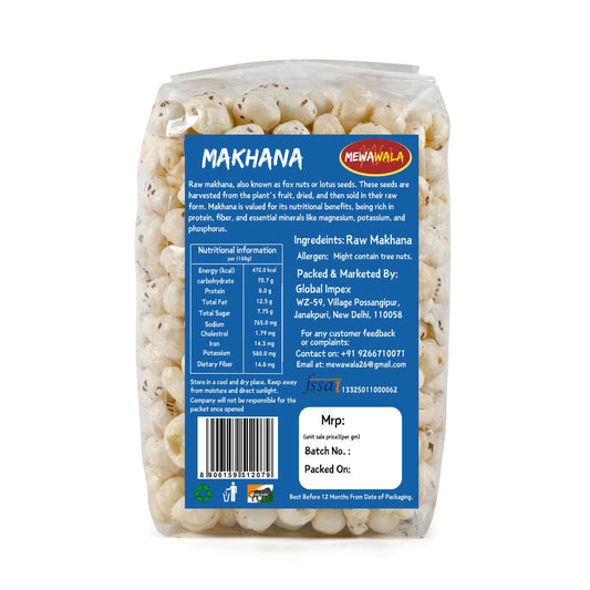 Raw Makhana