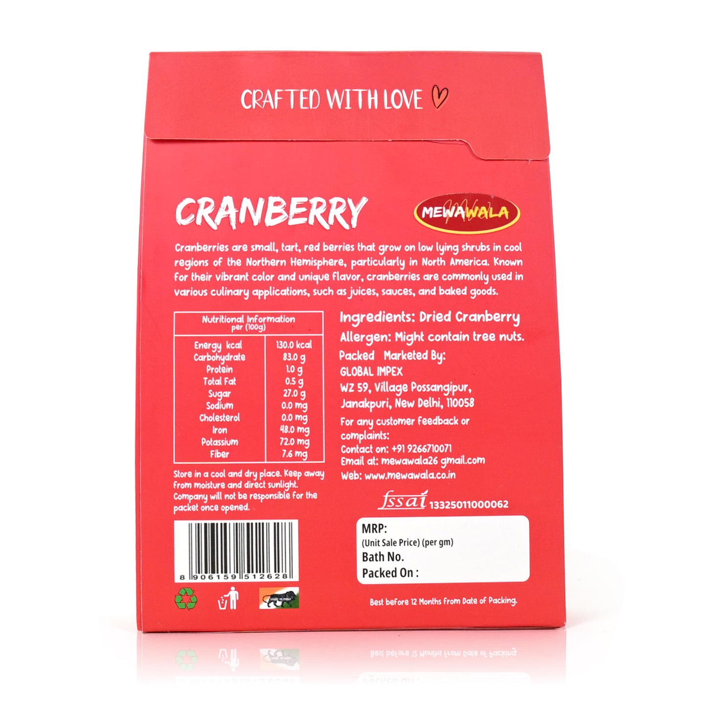 Dried Cranberries
