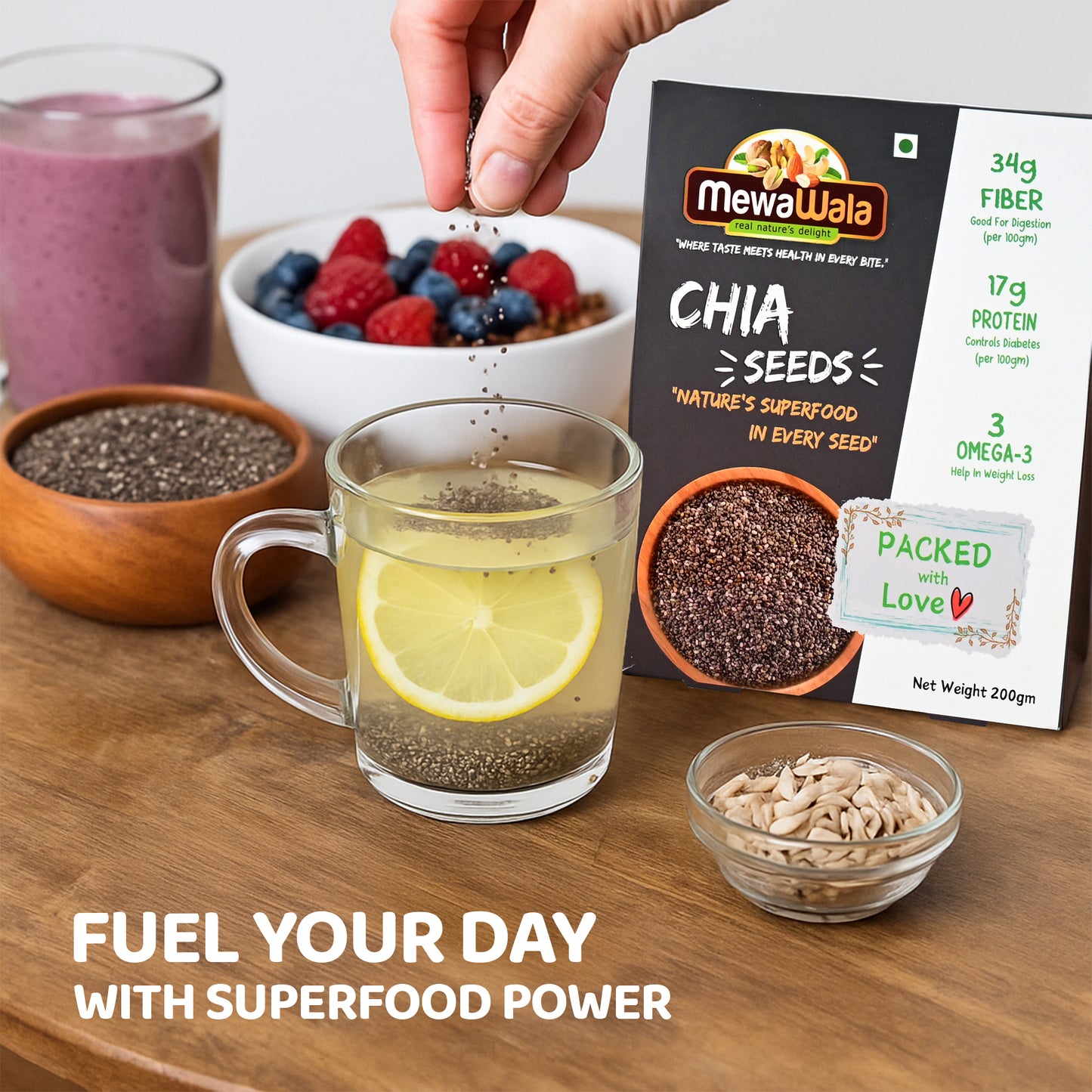 Raw Chia Seeds