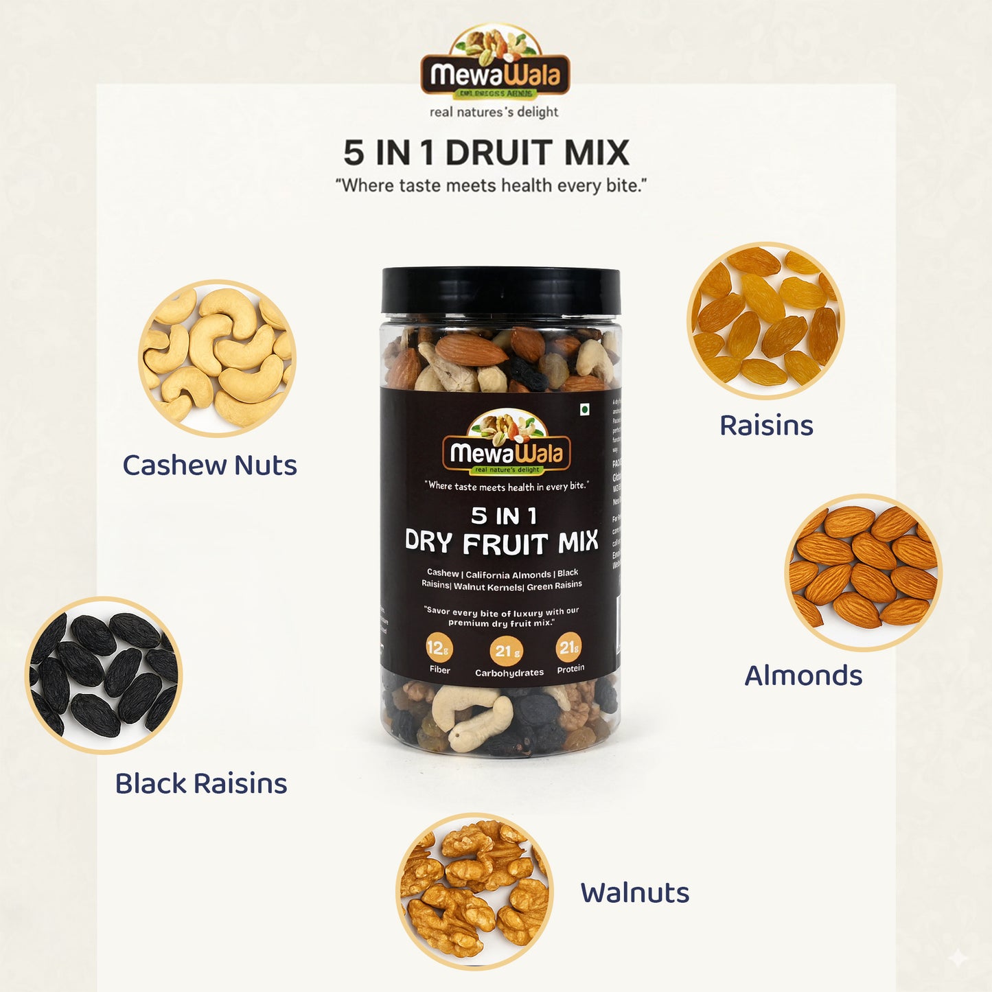 5 In 1 Dry Fruit Mix