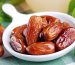 dates in small white bowl